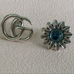 Gucci earrings silver